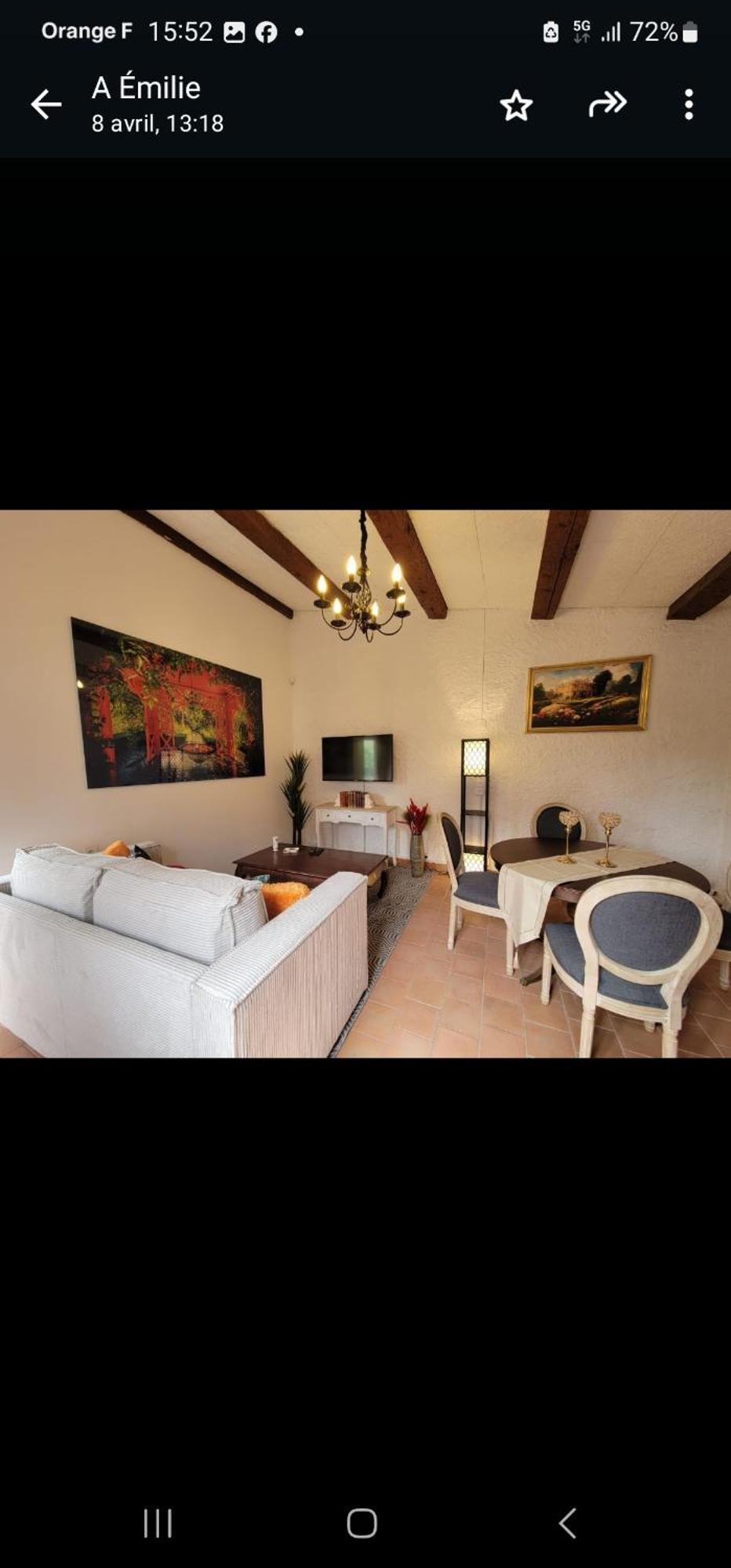 Haut De Villa A 700 Metres De La Plage, Totalement Independant Et Accessible Par Un Escalier Exterieur แซ็งต์-แมกซีม ภายนอก รูปภาพ