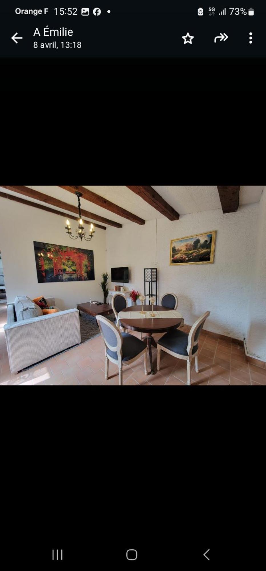 Haut De Villa A 700 Metres De La Plage, Totalement Independant Et Accessible Par Un Escalier Exterieur แซ็งต์-แมกซีม ภายนอก รูปภาพ